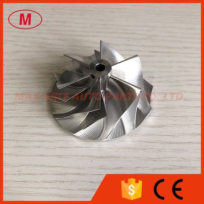 TD04HL 19T reverse 46.02/58.00mm 6+6 blades 49189-X Turbocharger milling/aluminum 2618/billet compressor wheel
