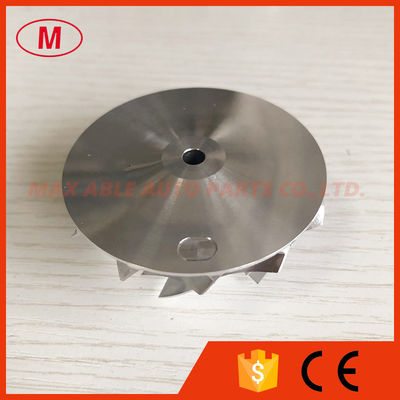 TD04HL 19T reverse 46.02/58.00mm 6+6 blades 49189-X Turbocharger milling/aluminum 2618/billet compressor wheel