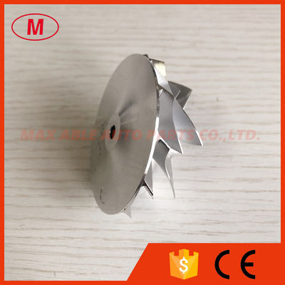 TD04HL 19T reverse 46.02/58.00mm 6+6 blades 49189-X Turbocharger milling/aluminum 2618/billet compressor wheel