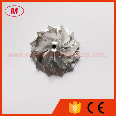 K04 47.56/61.98mm 6+6 blades high performance turbocharger turbo billet/milling/aluminum 2618 compressor wheel