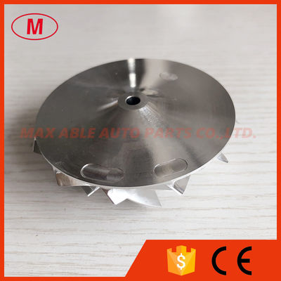 GT15-25 54.87/70.98mm 6+6 blades High Performance Turbocharger milling/aluminum 2618/ Billet Compressor wheel