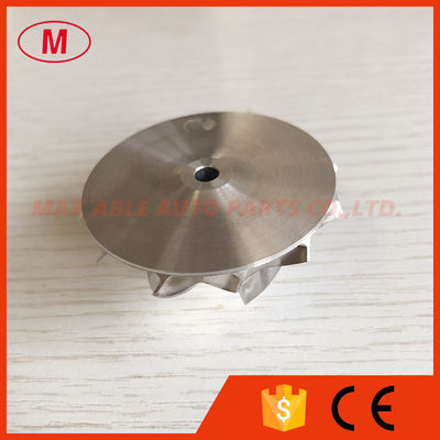 RHF3 reverse 35.50/46.00mm 6+6 blades turbo milling/aluminum 2618/billet compressor wheel