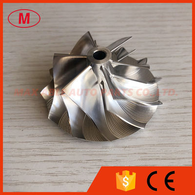 GT28 47.10/61.98mm 6+6 blades high performance turbo milling/alumimun 2618/billet compressor wheel
