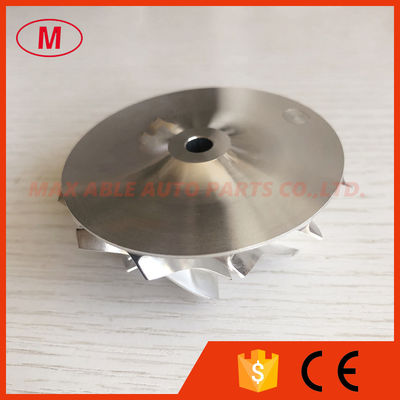 GT28 47.10/61.98mm 6+6 blades high performance turbo milling/alumimun 2618/billet compressor wheel