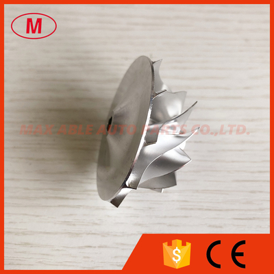 GT15-25 735492-0002J 11+0 blades 36.30/49.00mm high performance turbo billet/milling/aluminum 2618 compressor wheel