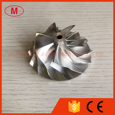 K04 5306-123-2014 Upgrade 46.39/60.00mm 7+7 blades high performance turbocharger milling/billet compressor wheel