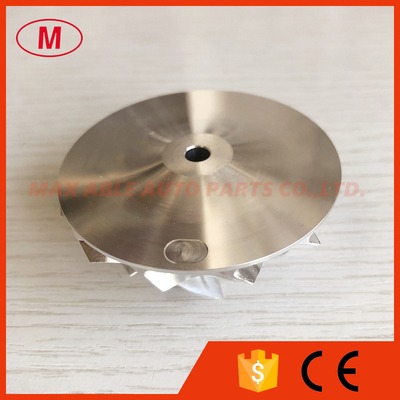 TD04HL forward 40.75/56.02mm 6+6 blades turbo milling/aluminum 2618/billet compressor wheel