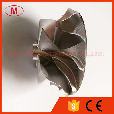 K04 reverse 43.30/56.08mm 6+6 blades high performance turbocharger billet/milling/aluminum 2618 compressor wheel