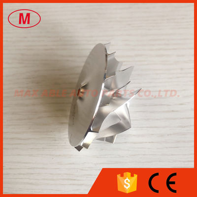 GT15-25 Forward 51.00/63.98mm 7+7 blades performance point milling/air curve turbo milling/billet compressor wheel