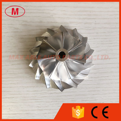 K26 52.40/75.60mm 7+7 blades turbocharger milling/aluminum 2618/billet compressor wheel