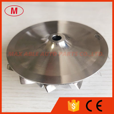 K26 52.40/75.60mm 7+7 blades turbocharger milling/aluminum 2618/billet compressor wheel