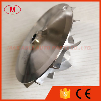K26 52.40/75.60mm 7+7 blades turbocharger milling/aluminum 2618/billet compressor wheel