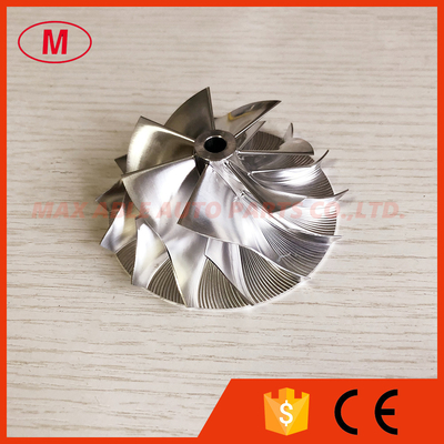 CT26 57.00/76.13mm 7+7 blades turbocharger high performance billet/milling/aluminum 2618 compressor wheel