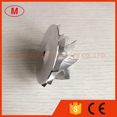 RHF5 forward 44.20/58.00mm 6+6 Blades high performance milling/aluminum 2618/billet compressor wheel for VW