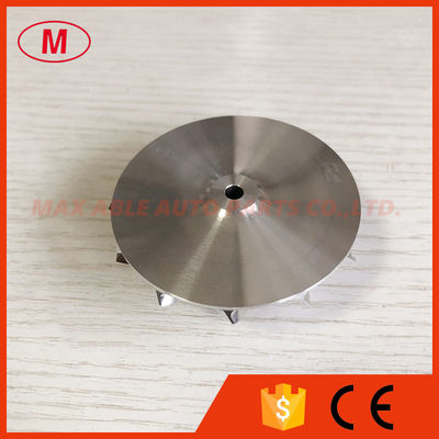 K04 forward 43.30/61.98mm 6+6 blades high performance turbocharger milling/aluminum 2618/billet compressor wheel