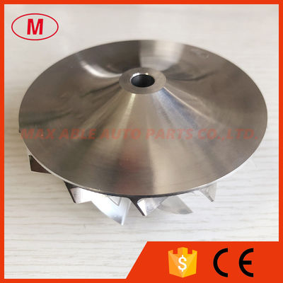 S300 forward 169565 61.40/84.62mm 7+7 blades turbo milling/alumimun 2618/Billet compressor wheel FOR S362/PTE6265/6265CE