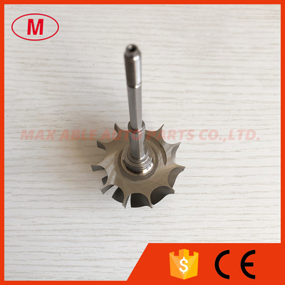 TD04HLR reverse 45.65/52mm 11 blades turbine shaft /turbo wheel /turbo shaft