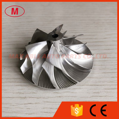 TD04HL 6+6 blades 45.00/61.00mm Turbocharger milling/aluminum 2618 /billet compressor wheel