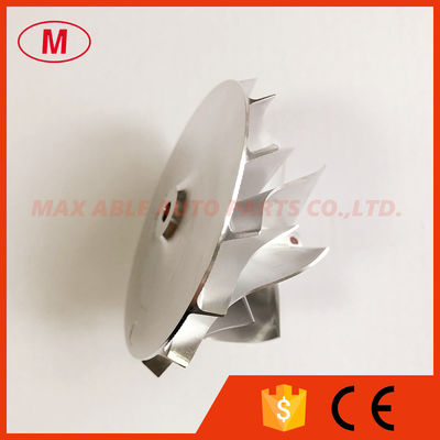 K16 7+7 blades 54.64/71.00mm overall height:36.00mm Turbocharger Billet/milling/aluminum 2618 compressor wheel