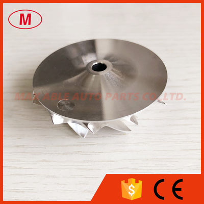 TB2514 445347-0018 40.31/54.39mm 6+6blades Performance  aluminum 2618/milling/billet compressor wheel for 465555-0002