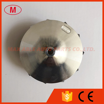 RHF5 50.39/68.01mm 11+0 blades high performance Turbocharger Billet/milling/aluminum 2618 compressor wheel