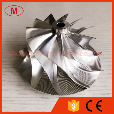 K27 11+0 blades 61.35/84.00mm performance aluminum 2618/billet compressor wheel for Duramax 6.6L L5P 1270-970-1026/12679