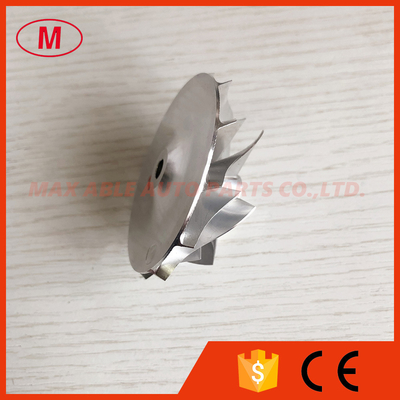 T25 445436-0007 47.19/60.13mm 6+6 blades turbo milling/aluminum 2618/billet compressor wheel