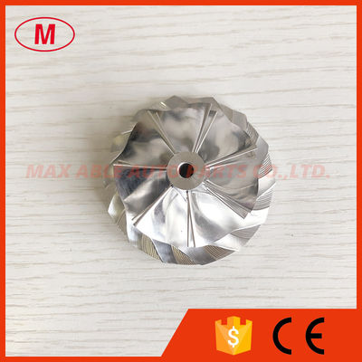 KP39 41.60/54.00mm 7+7 blades turbocharger milling/aluminum 2618/Billet compressor wheel