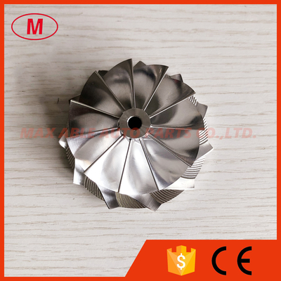 K16 54.70/67.00mm 11+0 Blades turbo aluminum 2618/milling/Billet compressor wheel