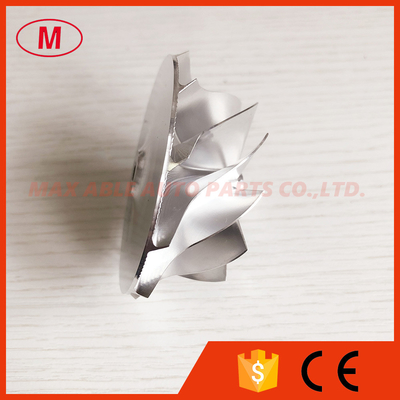K16 54.70/67.00mm 11+0 Blades turbo aluminum 2618/milling/Billet compressor wheel