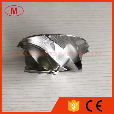K16 54.70/67.00mm 11+0 Blades turbo aluminum 2618/milling/Billet compressor wheel