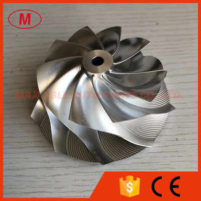 GT3584R GEN II 69.30/86.44mm 10+0 blades point milling air curve performance aluminum 2618/billet compressor wheel