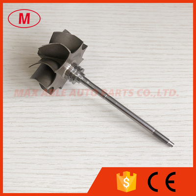 GTB25 49.12/51.38mm 9 blades ball bearing turbo wheel/turbine shaft&wheel