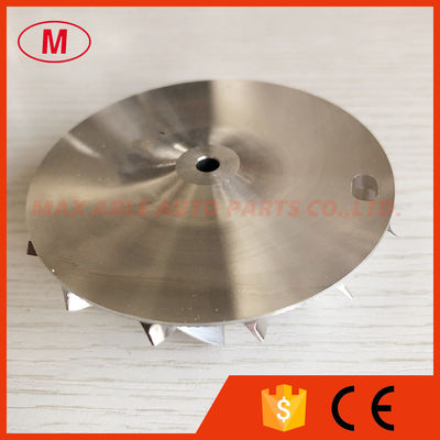 K04 50.33/72.60mm 7+7blades high performance milling/aluminum 2618/billet compressor wheel