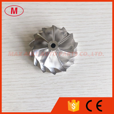 GT15-25 44.92/56.08mm 7+7 blades turbo milling/aluminum 2618/billet compressor wheel
