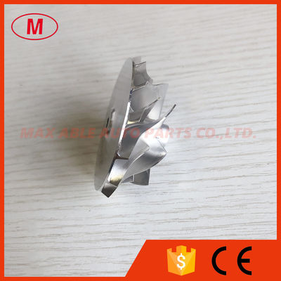 GT15-25 44.92/56.08mm 7+7 blades turbo milling/aluminum 2618/billet compressor wheel