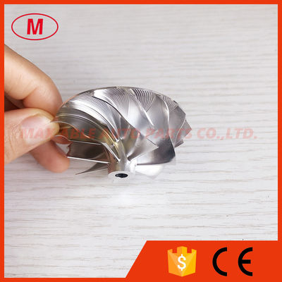 GT15-25 44.92/56.08mm 7+7 blades turbo milling/aluminum 2618/billet compressor wheel