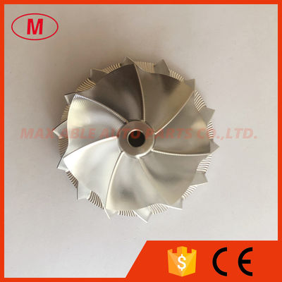 GT15-25 point milling 46.00/58.00mm 7+7 blades Performance aluminum 2618/milling/billet compressor wheel