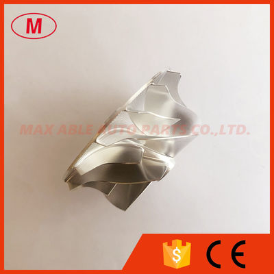 GT15-25 point milling 46.00/58.00mm 7+7 blades Performance aluminum 2618/milling/billet compressor wheel