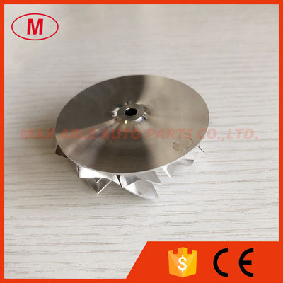 K04 5306-123-2014 46.39/56.08mm 6+6 blades performance aluminum 2618/milling/billet compressor wheel for 5304-970-0064