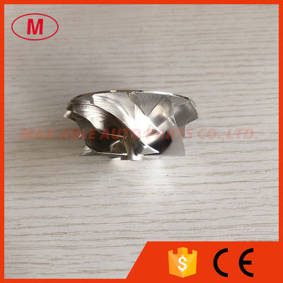 K04 5306-123-2014 46.39/56.08mm 6+6 blades performance aluminum 2618/milling/billet compressor wheel for 5304-970-0064