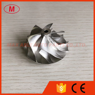 GT12 39.20/49.00mm 6+6blades high performance Turbo milling/aluminum 2618/billet compressor wheel