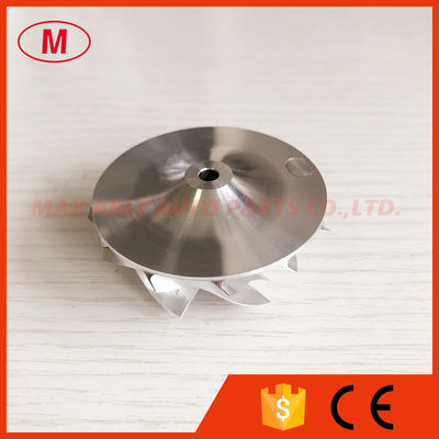 GT12 39.20/49.00mm 6+6blades high performance Turbo milling/aluminum 2618/billet compressor wheel
