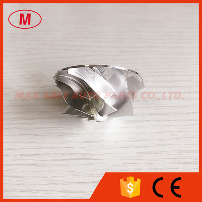GT12 39.20/49.00mm 6+6blades high performance Turbo milling/aluminum 2618/billet compressor wheel
