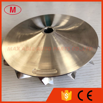 HX60 4040285 80.00/113.01mm 7+7 blades high performance turbo milling/Aluminum 2618/billet compressor wheel for 4047148