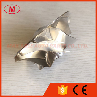 HX60 4040285 80.00/113.01mm 7+7 blades high performance turbo milling/Aluminum 2618/billet compressor wheel for 4047148