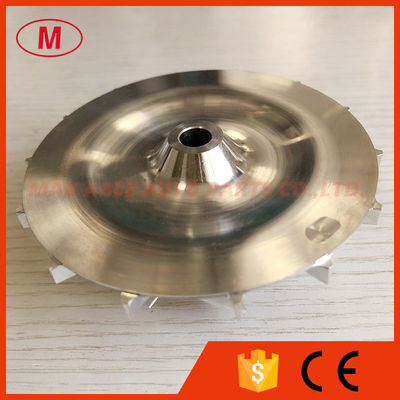 57.07/85.80mm 7+7 blades Turbo milling/aluminum 2618/billet compressor wheel Nose diameter:14.50mm