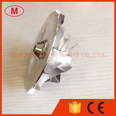 57.07/85.80mm 7+7 blades Turbo milling/aluminum 2618/billet compressor wheel Nose diameter:14.50mm