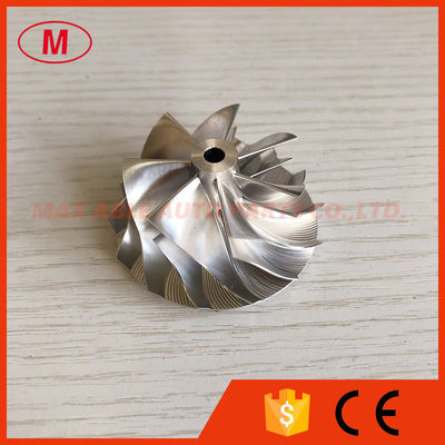 K04 41.00/50.80mm 7+7blades turbo milling/aluminum 2618/billet compressor wheel