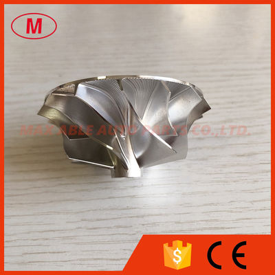 RHF55 forward 46.50/60.00mm 7+7 blades Point milling high performance milling/aluminum 2618/billet compressor wheel